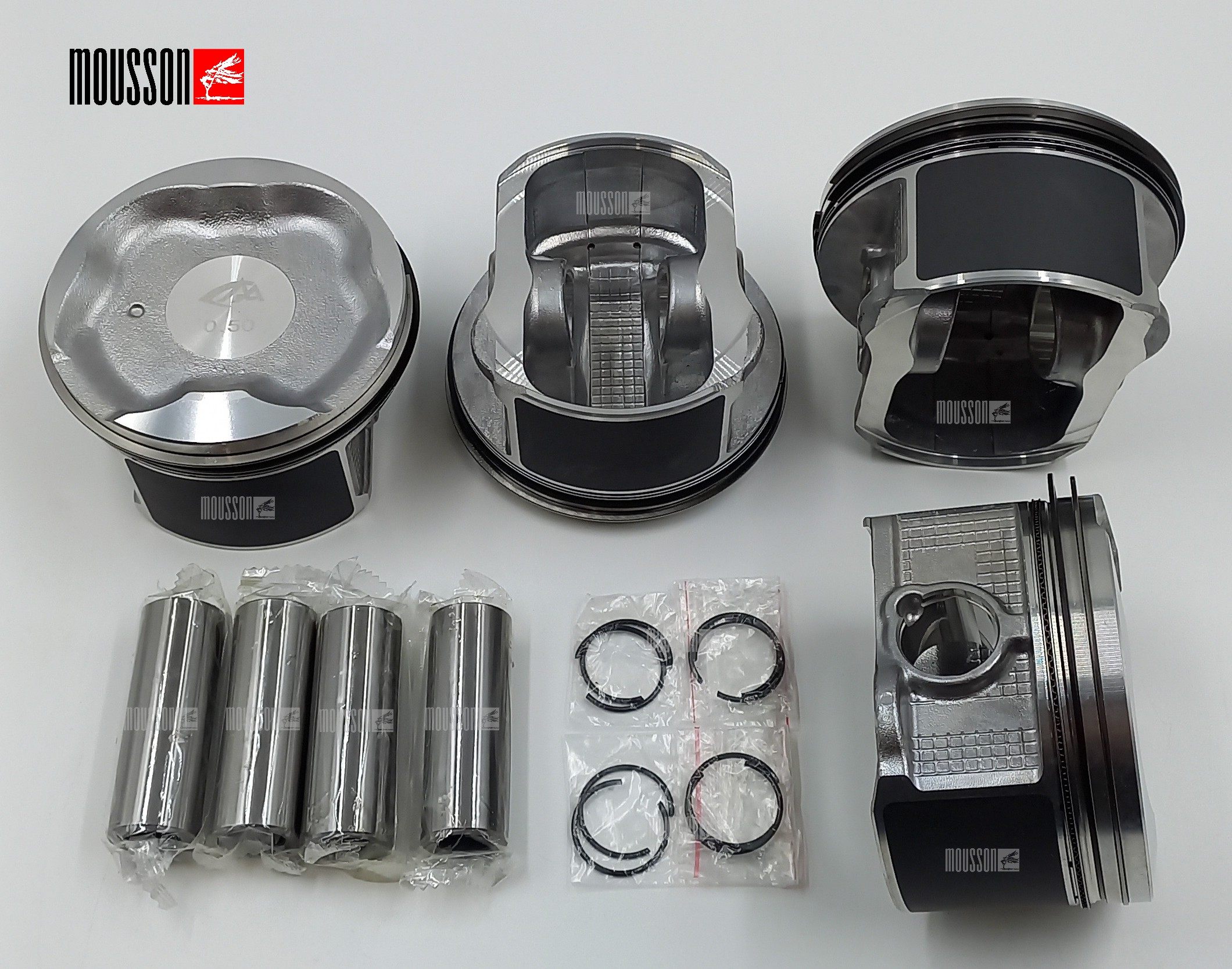 Поршень кольца ремонтные +0,5мм комплект Toyota 2.7l 2tr-fe на 1 цилиндр - Mousson SPR2TRFE050