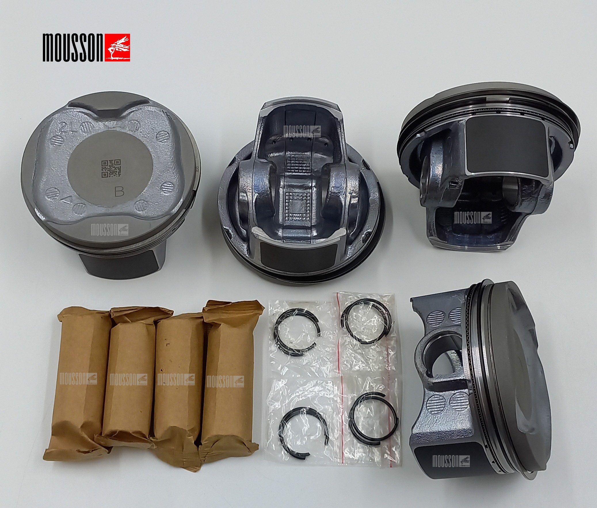 Поршень кольца комплект Toyota 1,8l 2zr-fe на 1 цилиндр - Mousson SPR2ZRFESTD