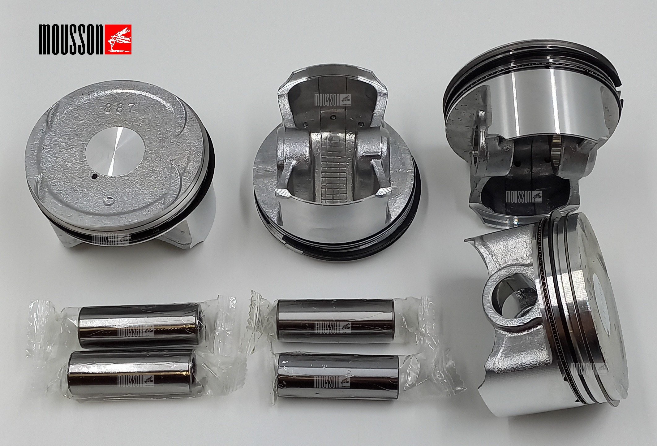 Поршень кольца комплект Mitsubishi 1.5l 4a91 на 1 цилиндр - Mousson SPR4A91STD