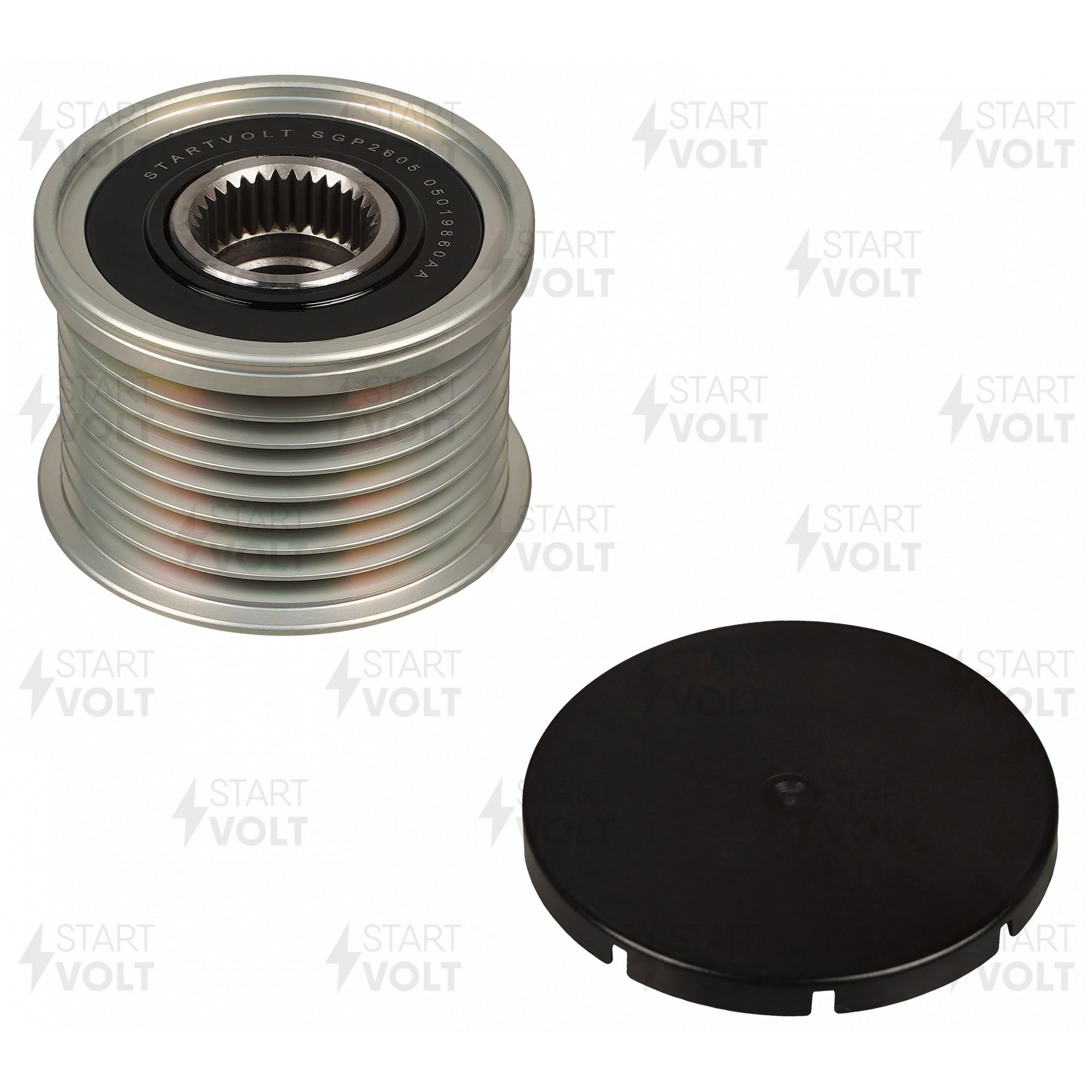 Шкив с обгонной муфтой генер. для а/м BMW 5 F10 (09-) 2.5i/3.0i/X3 F25 (10-) 3.0i () - STARTVOLT SGP 2605