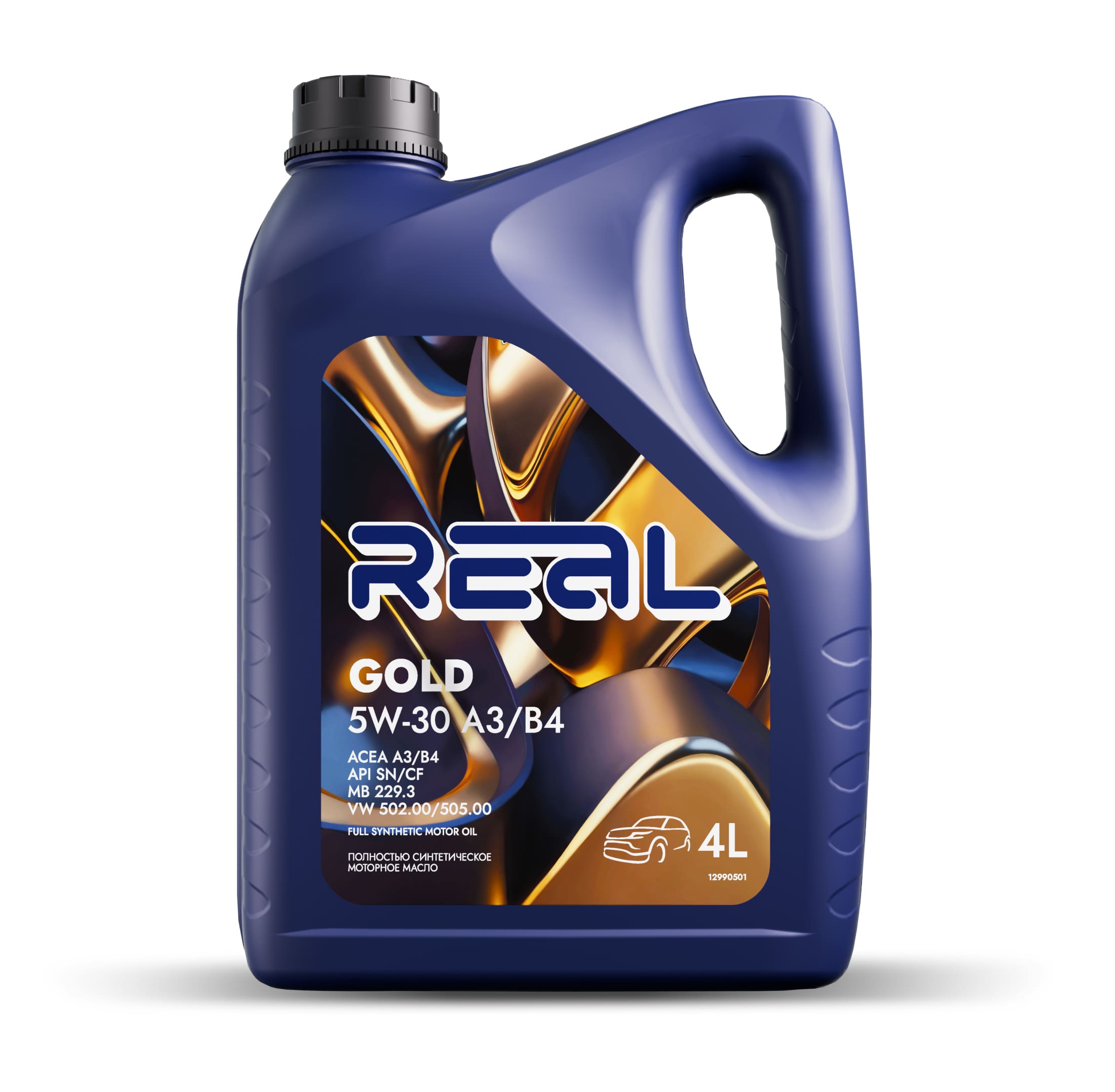 5w-30 gold a3/b4 4л (синт. мотор. масло) - Real G1010004