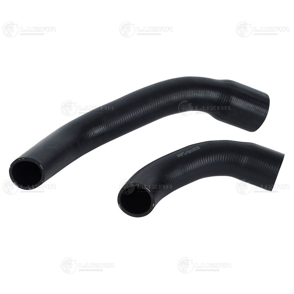 Патрубки охл. для а/м ГАЗель 3302 Сummins 2.8d (epdm, кмпл., 2 шт.) - Luzar LPK 03028