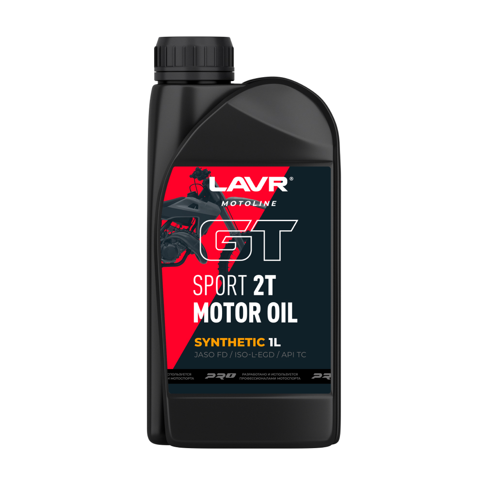 Moto GT sport 2T, 1л (синт. мотор. масло) - LAVR Ln7721