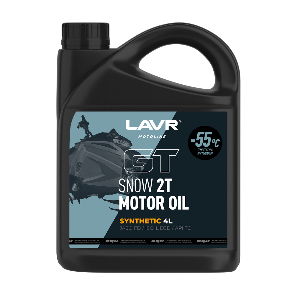 Moto GT 2Т snow, 4л (синт. мотор. масло) - LAVR Ln7770