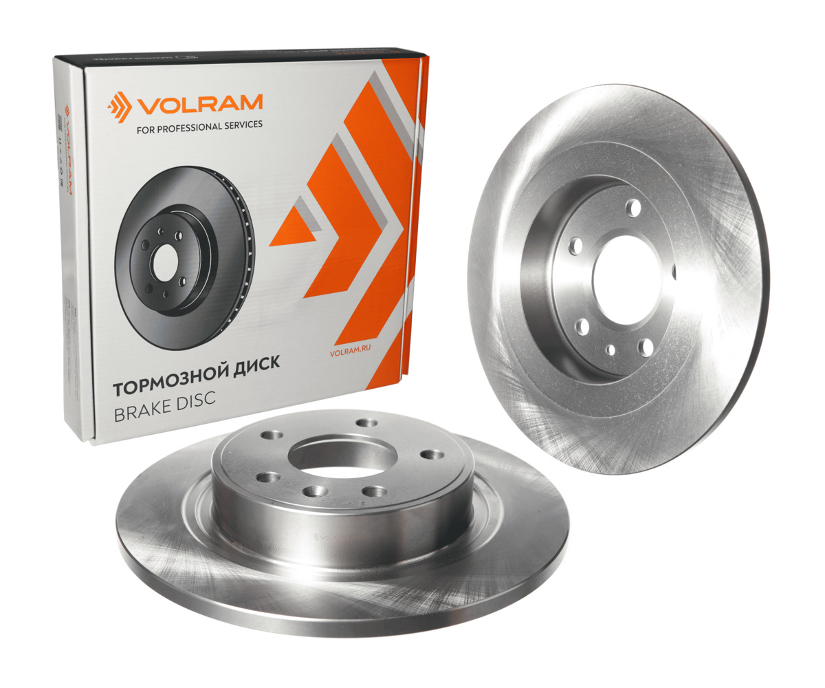 Диск тормозной для а/м chevrolet cruze j300, j305, j308 (09-), opel astra j (10-), zafira P12 (11-), D=292mm, () | зад прав/лев | - VOLRAM VR27149