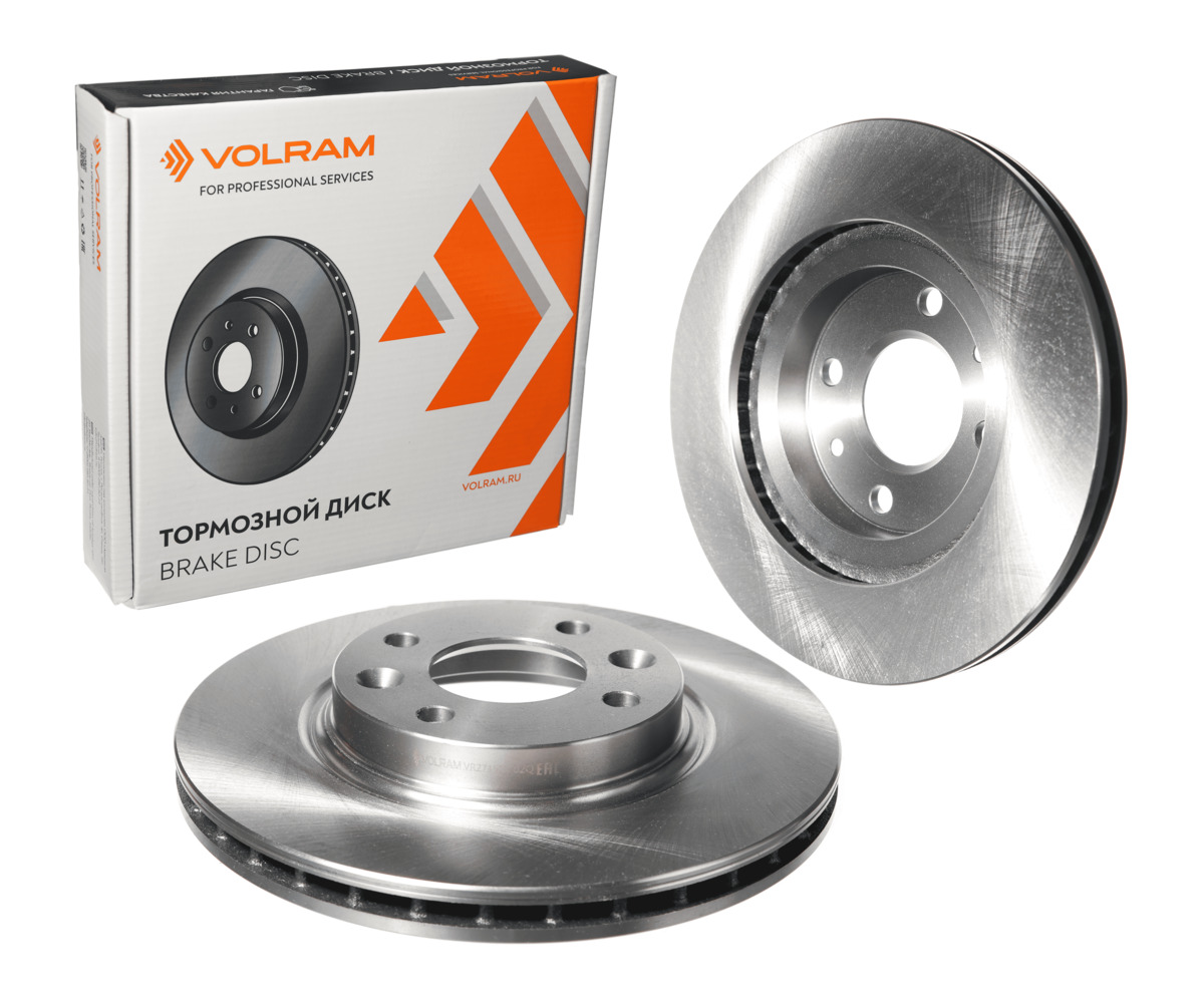 Диск тормозной x-ray, logan II (13-), sandero II (12-), D=258mm, вент. | перед прав/лев | - VOLRAM VR27152