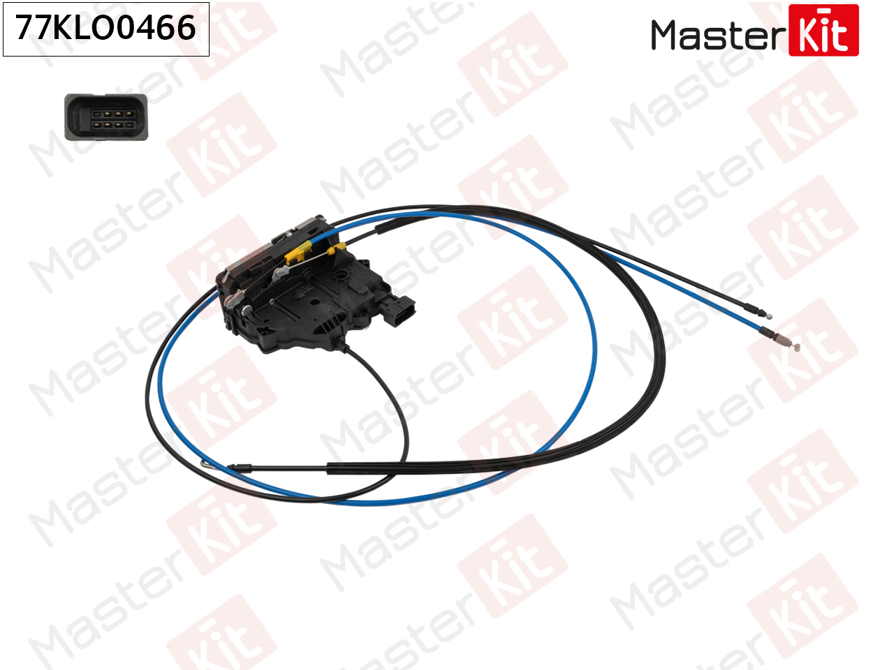 Замок двери | зад прав | - Master KiT 77KLO0466
