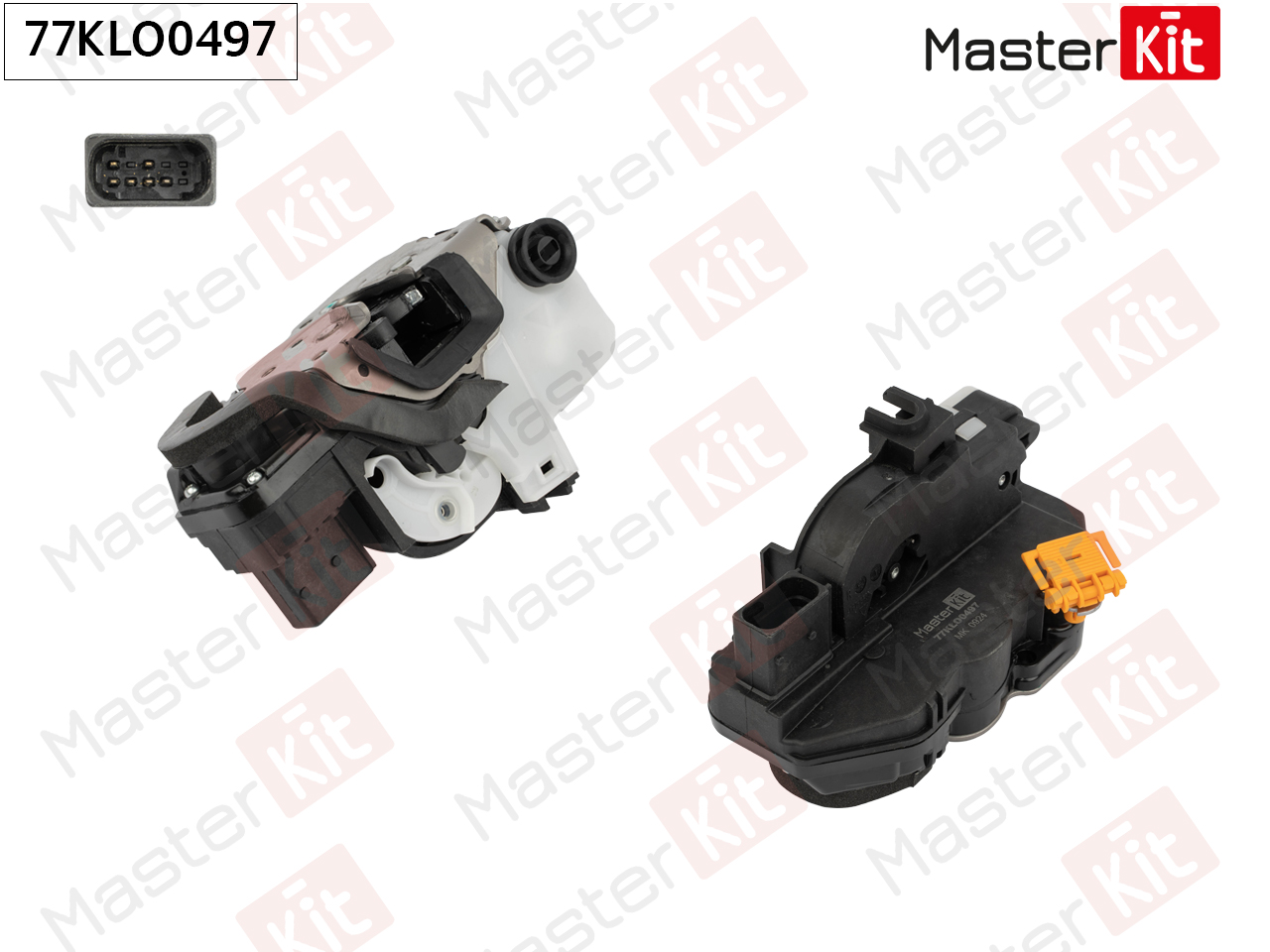 Замок двери | зад прав | - Master KiT 77KLO0497