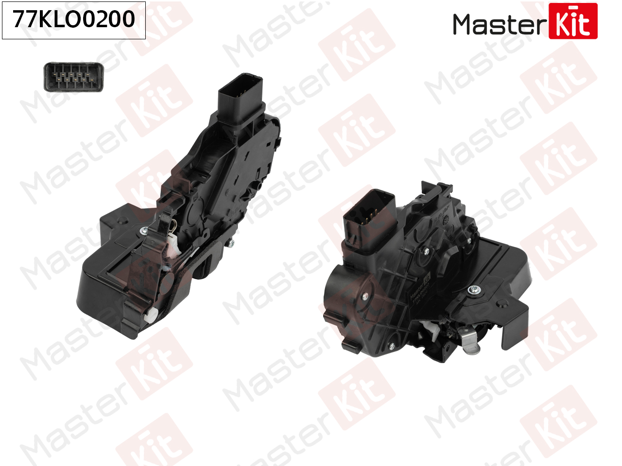 Замок двери | зад лев | - Master KiT 77KLO0200