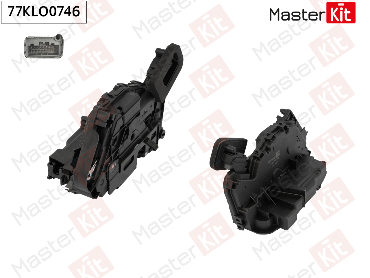 Замок двери | зад прав | - Master KiT 77KLO0746