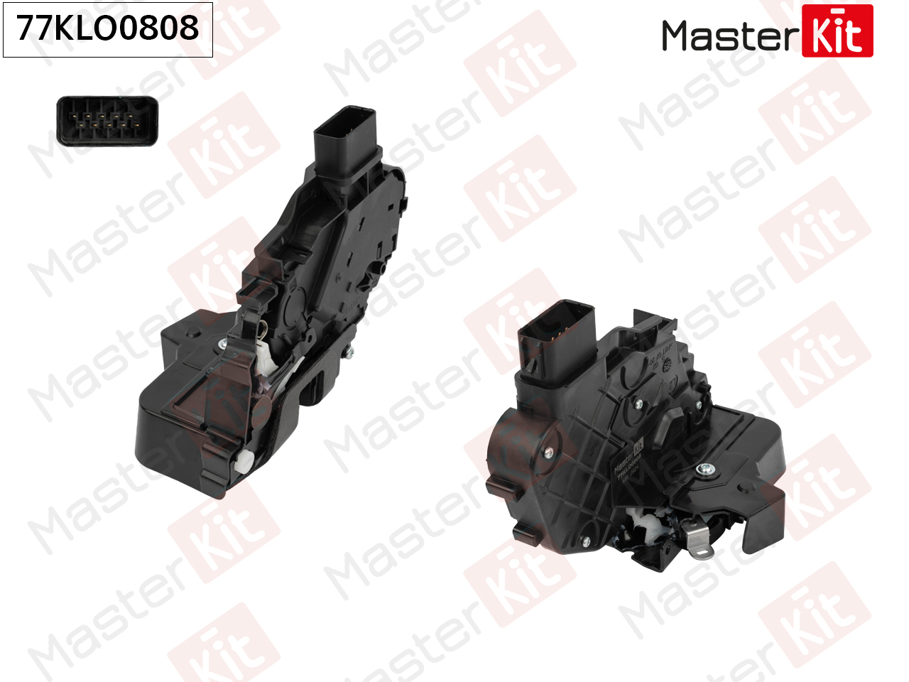 Замок двери | зад лев | - Master KiT 77KLO0808