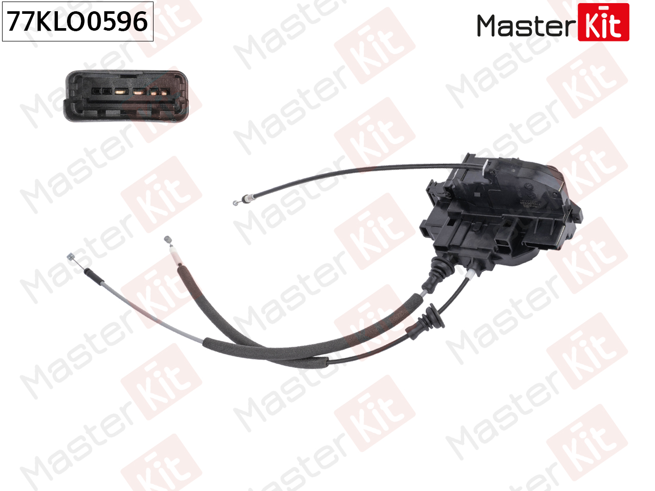Замок двери | зад лев | - Master KiT 77KLO0596