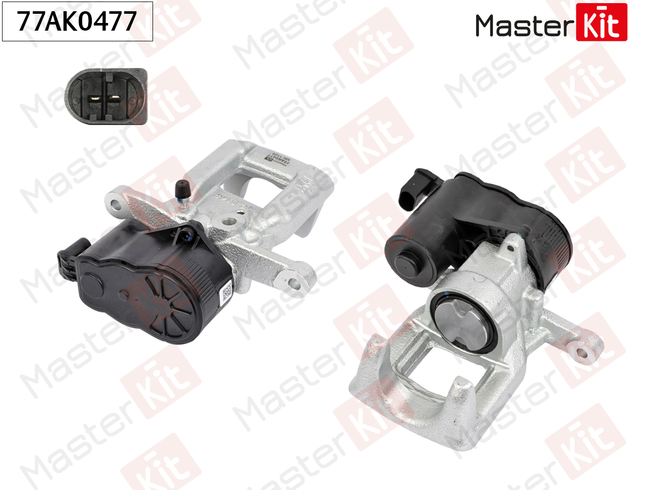 Суппорт тормозной | зад прав | - Master KiT 77AK0477
