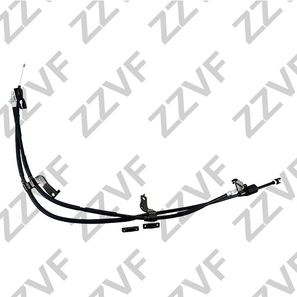 Трос стояночного тормоза левый chevrolet captiva (11-18), opel antara (07-17) - ZZVF ZVTC195