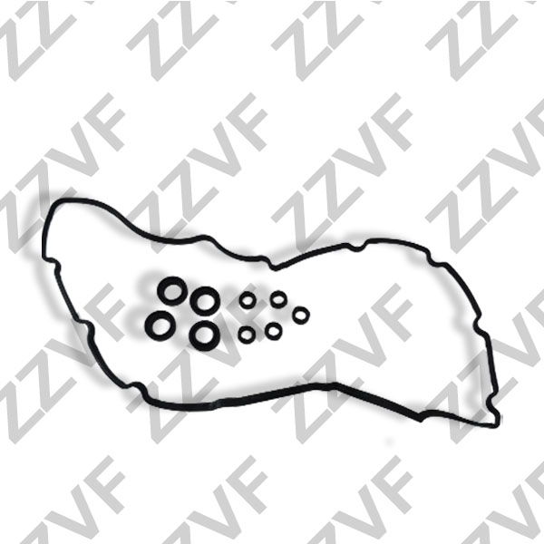Прокладка клапанной крышки (комплект) hyundai solaris (10-17) - ZZVF ZVBZ0801