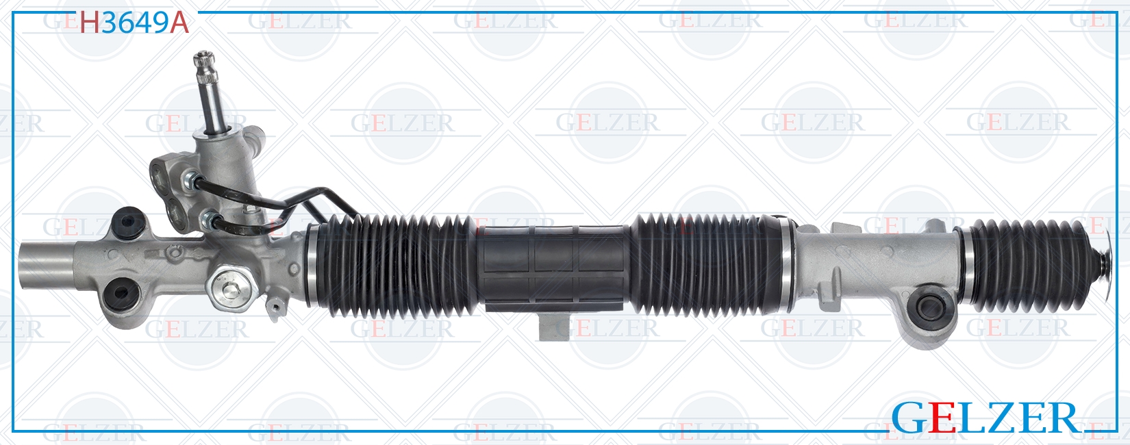 Рулевая рейка Honda Stream 2001-2004 - GELZER H3649A