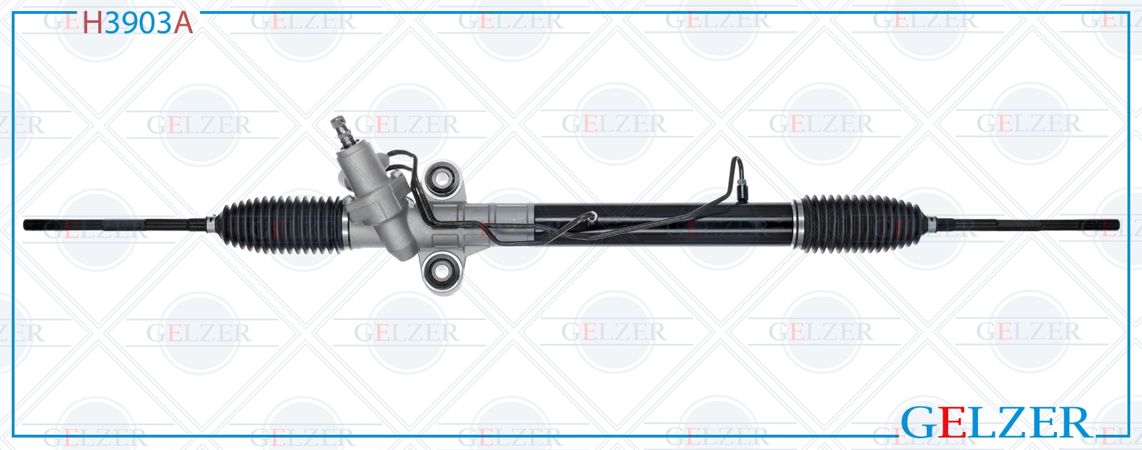 Рулевой механизм ГУР isuzu d-max 2019- (Аналог) - GELZER H3903A