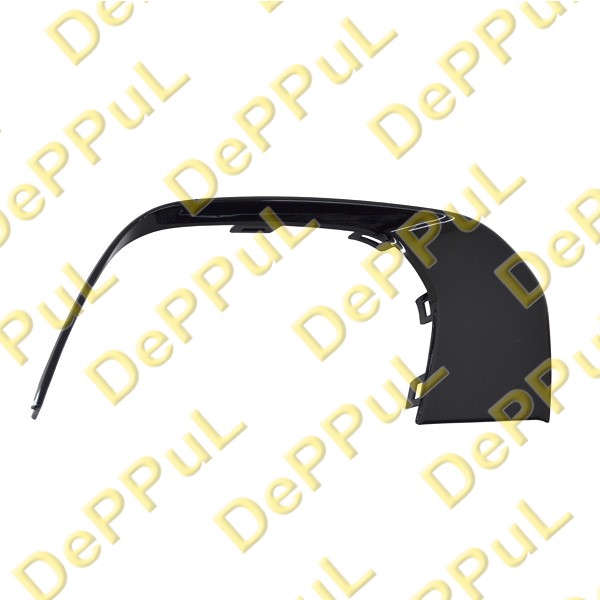 Рамка противотуманной фары левая (чёрная) land rover range rover evoque prestige (16-19) - DePPuL DETF044