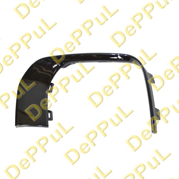 Рамка противотуманной фары правая (чёрная) land rover range rover evoque prestige (16-19) - DePPuL DETF045