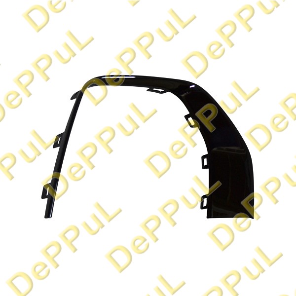 Рамка противотуманной фары левая (чёрная) land rover range rover evoque dynamic (16-19) - DePPuL DETF054