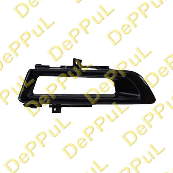 Рамка противотуманной фары (чёрная) левая land rover discovery sport (14-19) - DePPuL DETF058