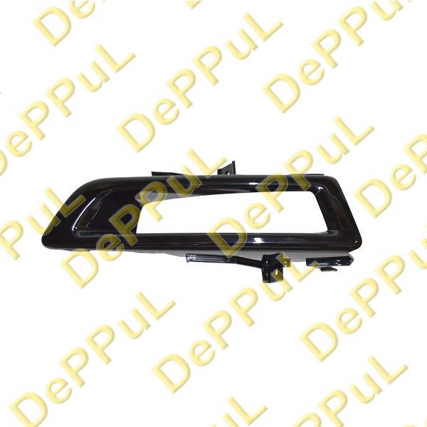 Рамка противотуманной фары (чёрная) левая land rover discovery sport (14-19) - DePPuL DETF059