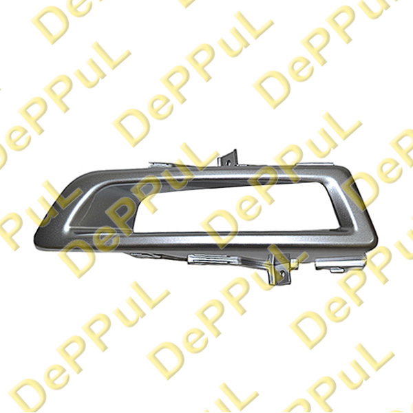 Рамка противотуманной фары (серебристая) левая land rover discovery sport (14-19) - DePPuL DETF061