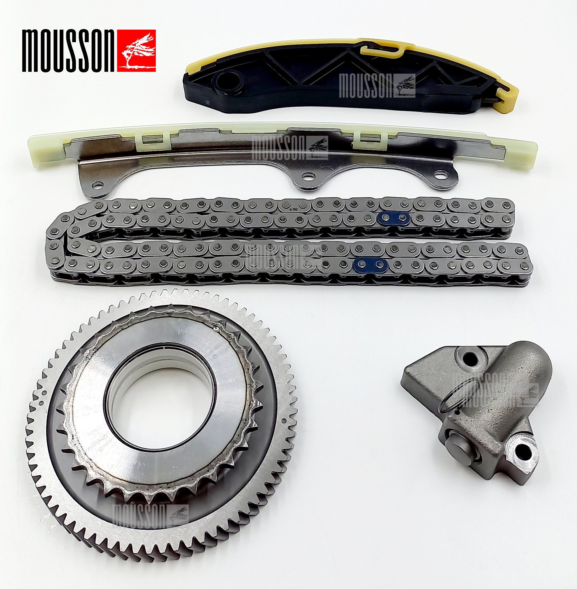 Комплект цепи ГРМ Mitsubishi 2.4d 4n15 - Mousson STK4N15