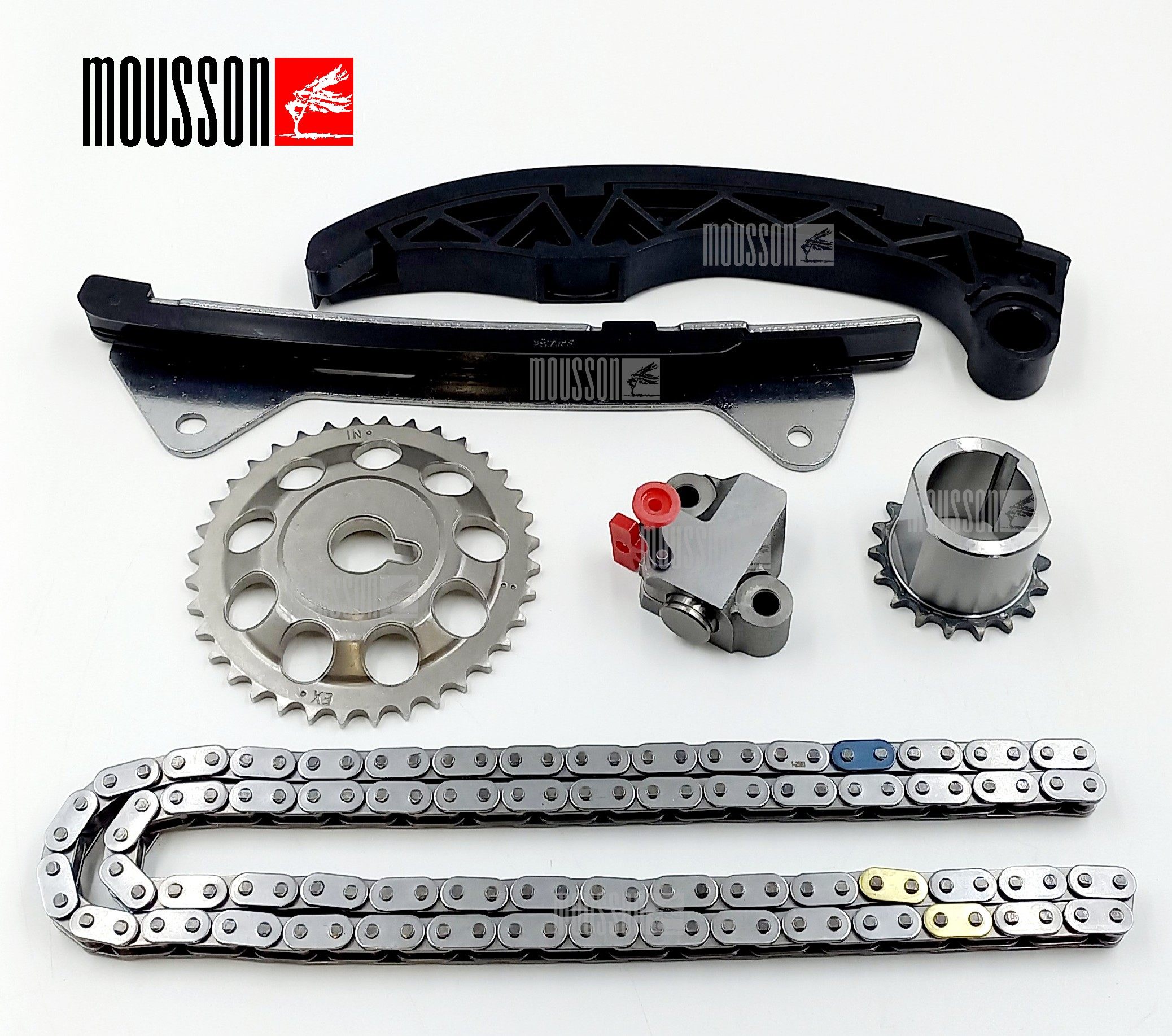 Комплект цепи ГРМ Toyota 1,0l 1kr-fe - Mousson STK1KRFE