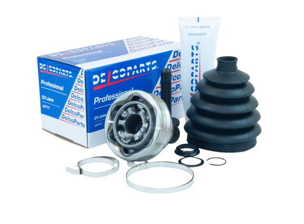 Шрус наружный Skoda octavia, superb, yeti, VW tiguan, jetta, golf, beetle, scirocco, passat, touran, Audi Q3, A3, A1, Seat leon, altea, toledo - DelcoParts 19345007
