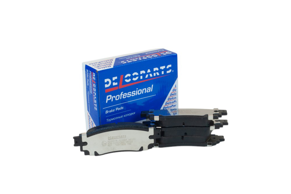Колодки тормозные задние дисковые - DelcoParts 19377455