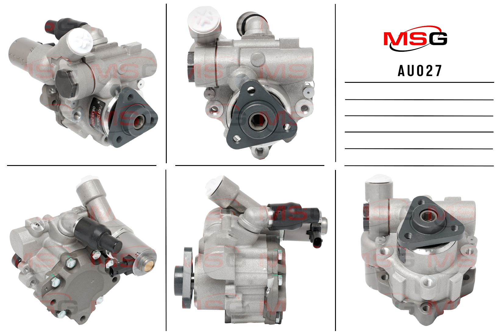 Насос ГУР новый audi Q5 2008-2017 - MSG AU027
