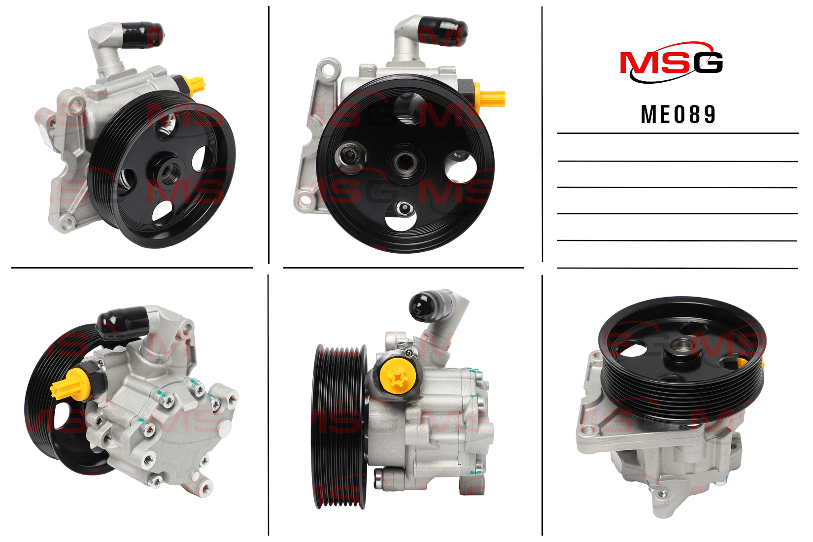 Насос ГУР новый Mercedes GL x164 2006-, Mercedes m w164 2006-, Mercedes s w221 / Coupe c216 2005- - MSG ME089