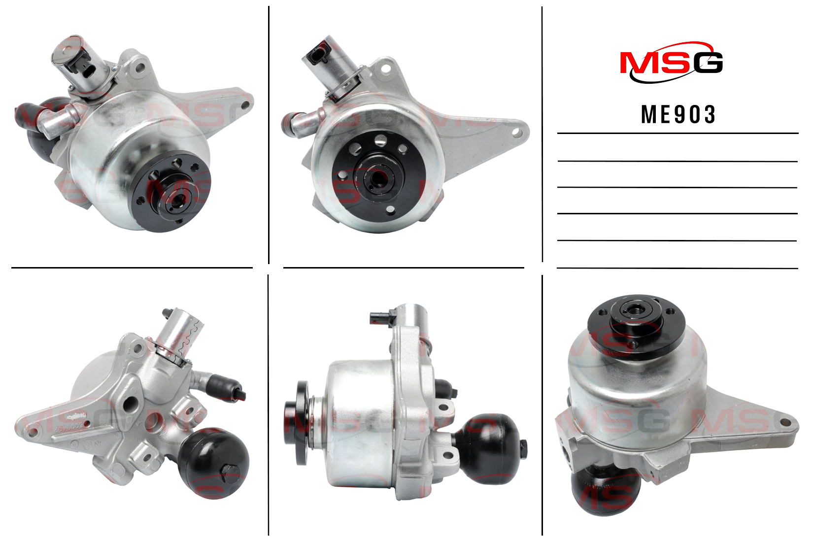 Насос ГУР новый Mercedes GL x166 2012-, Mercedes GLE 292 2015-, Mercedes m w166 2011- - MSG ME903