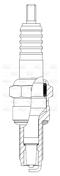 Свеча зажигания для м/т Suzuki VZ (10-) ан. cr6e - STARTVOLT VSP 3583