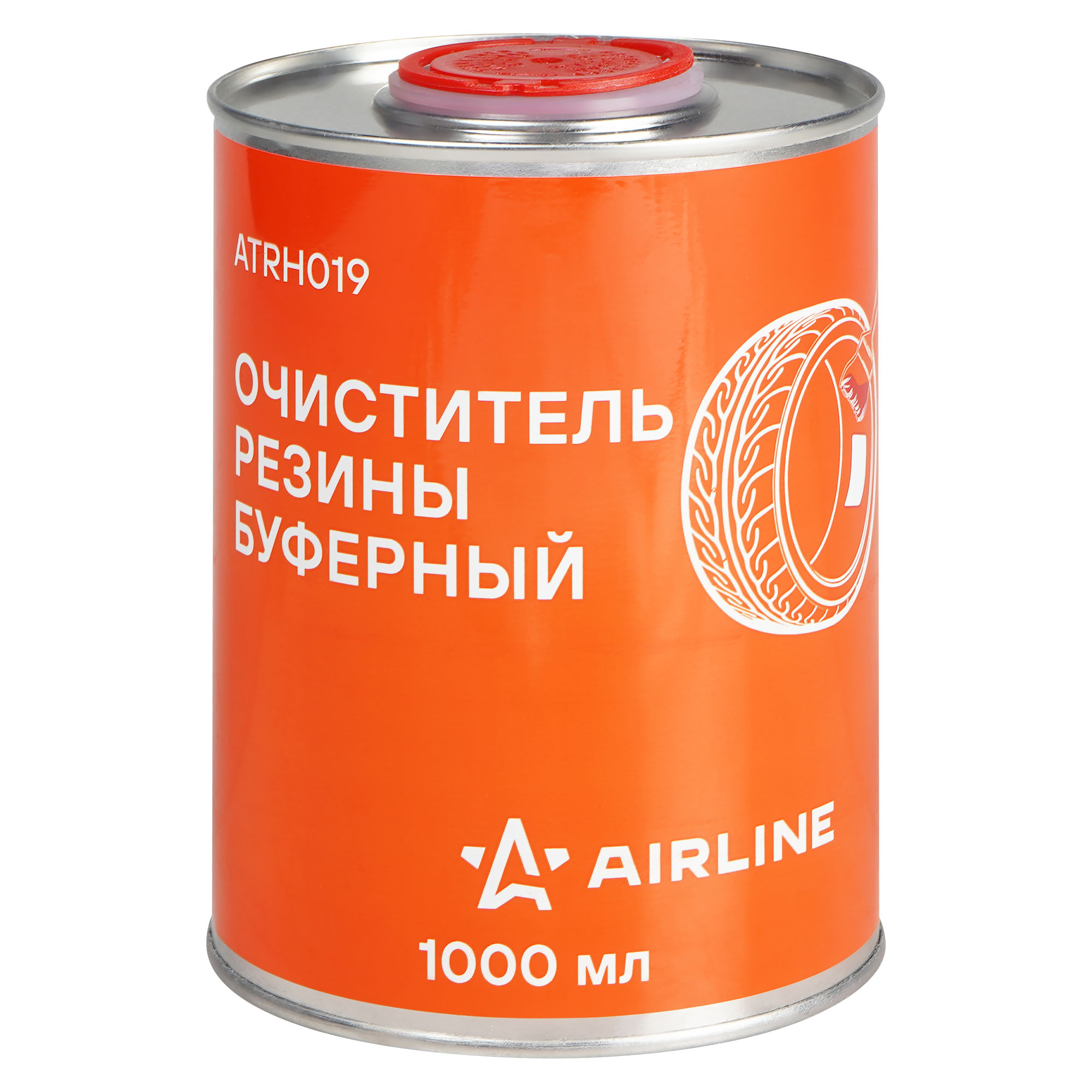 Очиститель резины буферный 1л, банка - AIRLINE ATRH019