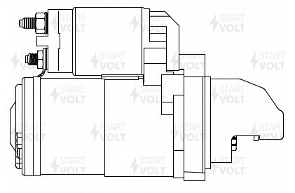 Стартер 1,2 кВт - STARTVOLT LSt 2410