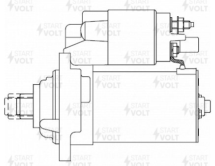 Стартер 1 кВт - STARTVOLT LSt 1843