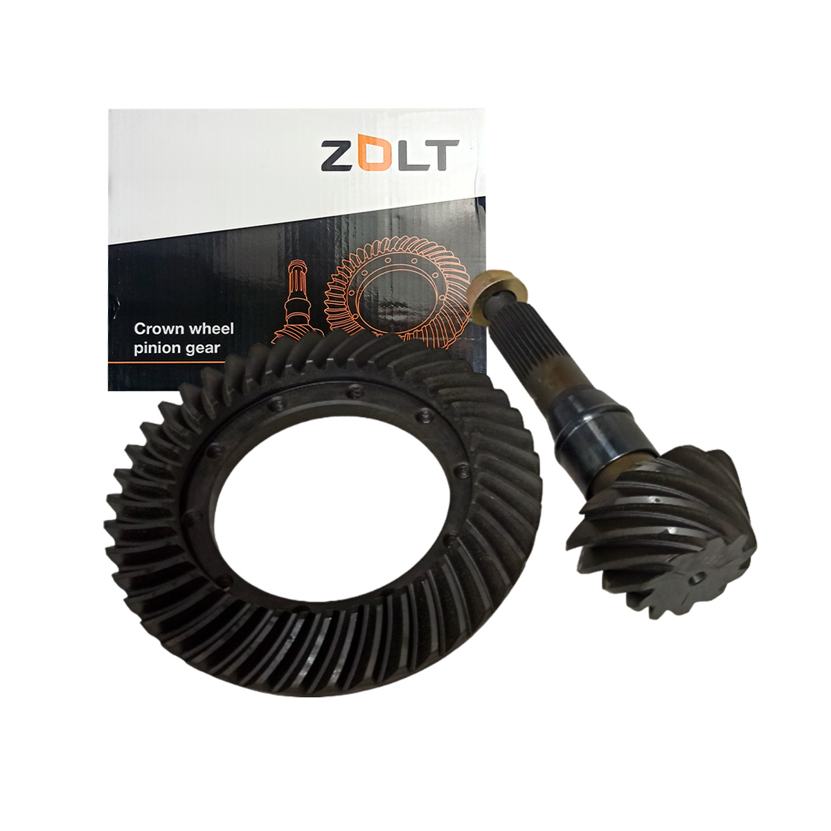 Главная пара для а/м ГАЗ 3302 Бизнес, a21r22 next дв. Evotech 2.7, Cummins 2.8 (тонкая, 10х43 зуб) ZOLT ZL8509005