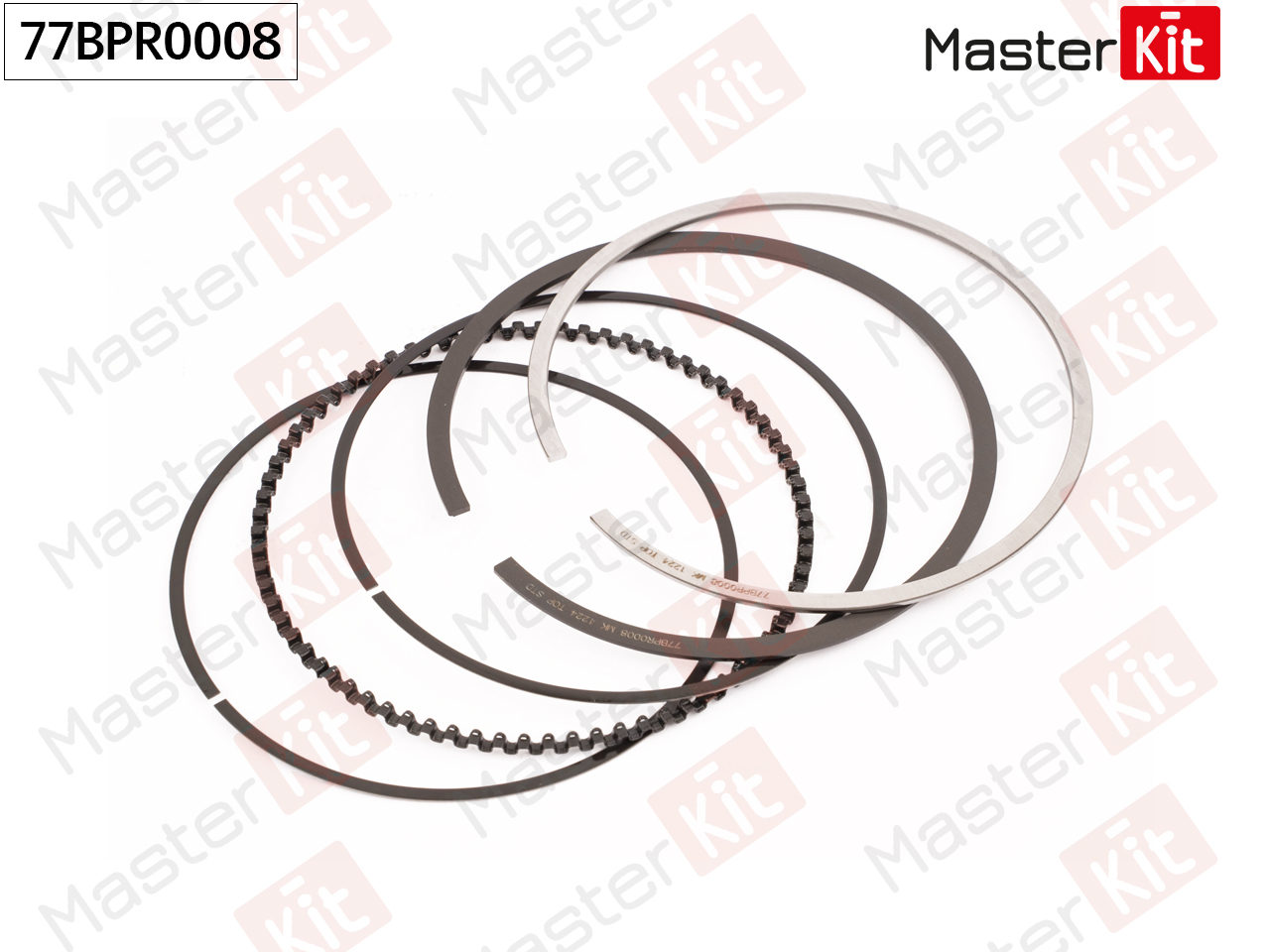 Кольца поршневые (к-т на 1 поршень) (std) - Master KiT 77BPR0008