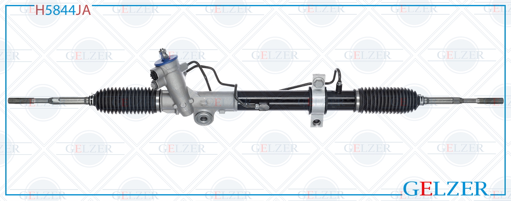 Рулевой механизм ГУР Nissan Murano 2002-2008 (Аналог) - GELZER H5844JA