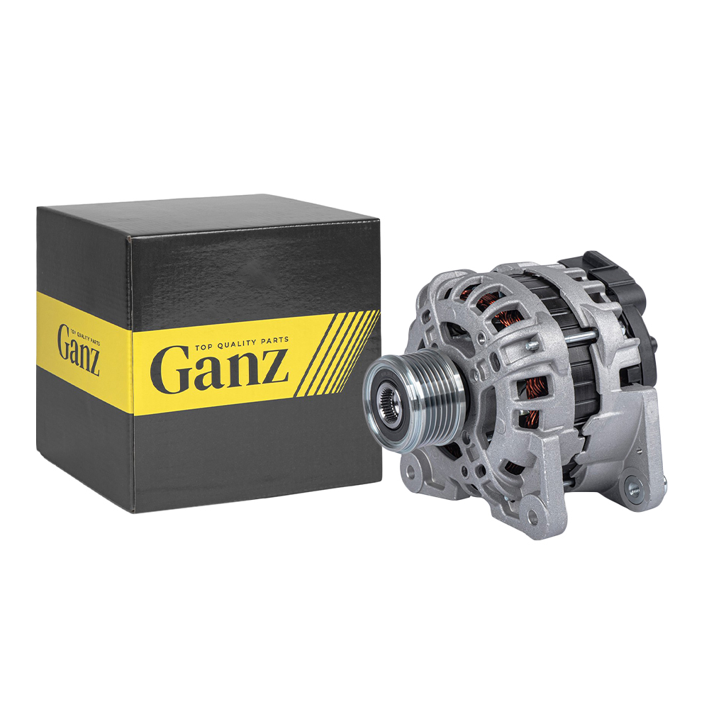 Генератор (12v/90a) для renault Logan II 13->/Duster 10->/lada Largus - GANZ GIP13029