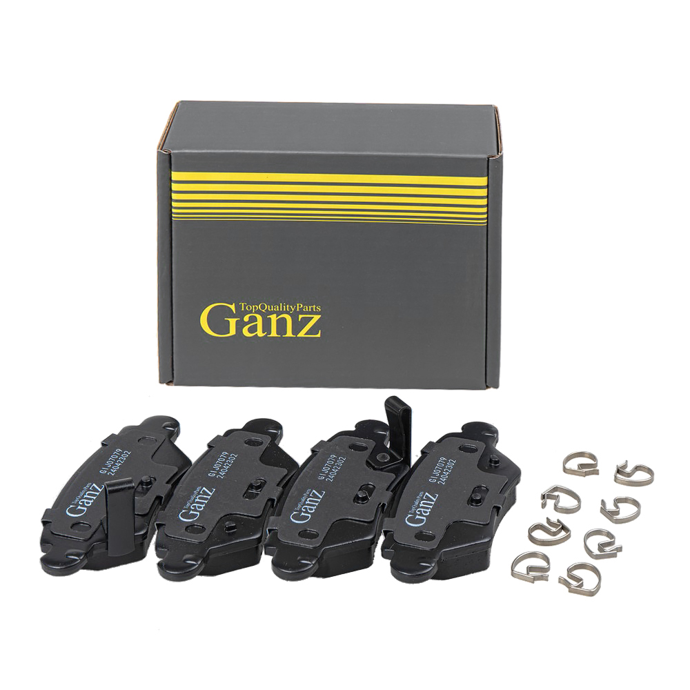 Колодки задние opel astra f/g/ zafira (f75) - GANZ GIJ07079