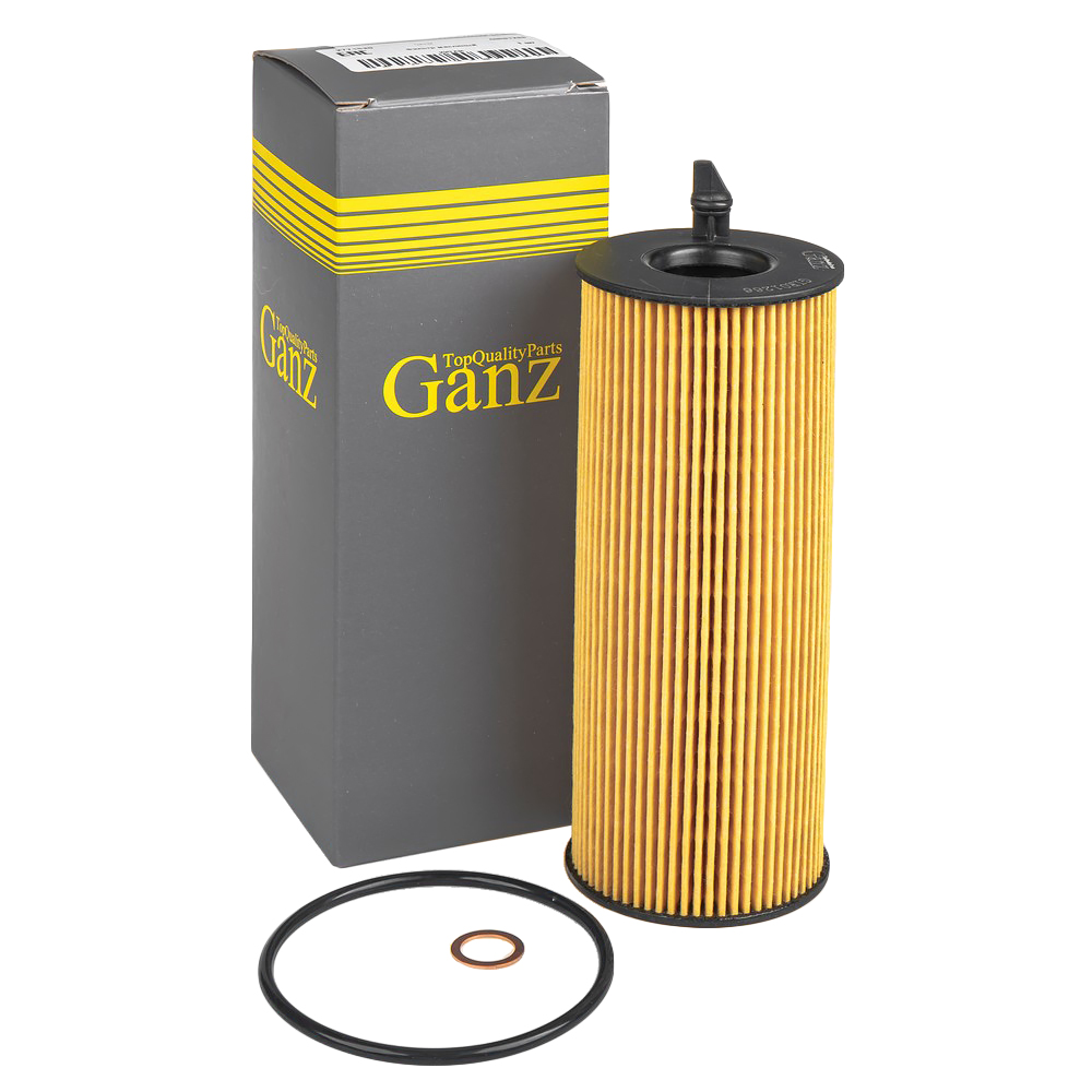 Фильтр масляный BMW 1/3/5/7/x1/x3/x5/x6 mot.N47/N57 07-19 - GANZ GIR01266