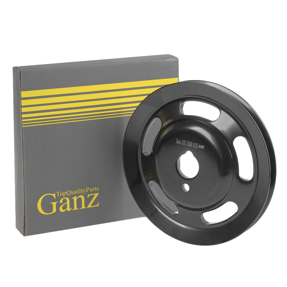 Шкив ГРМ коленвала ваз-2108 - GANZ GIE31069