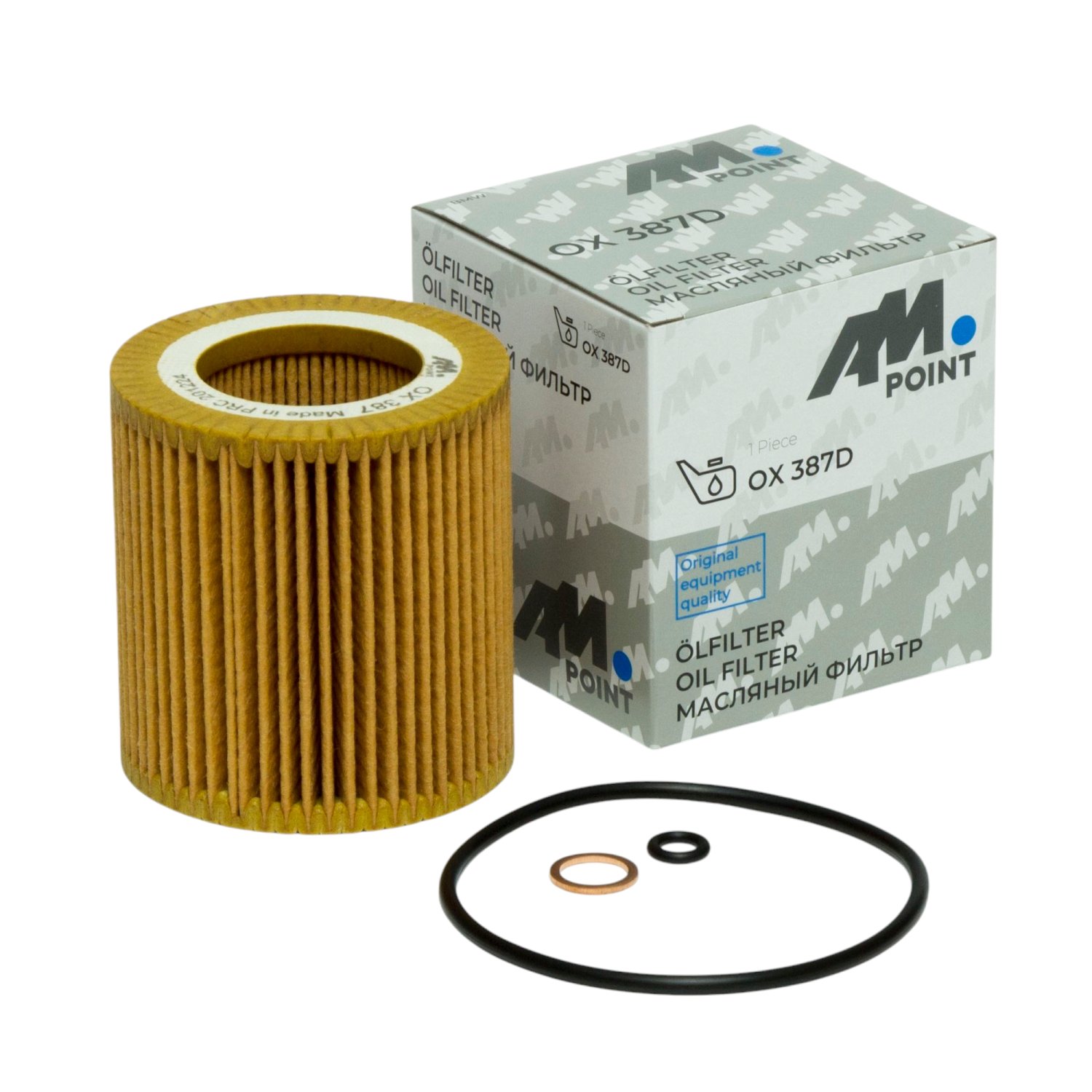 Фильтр масляный - AM POINT OX387D