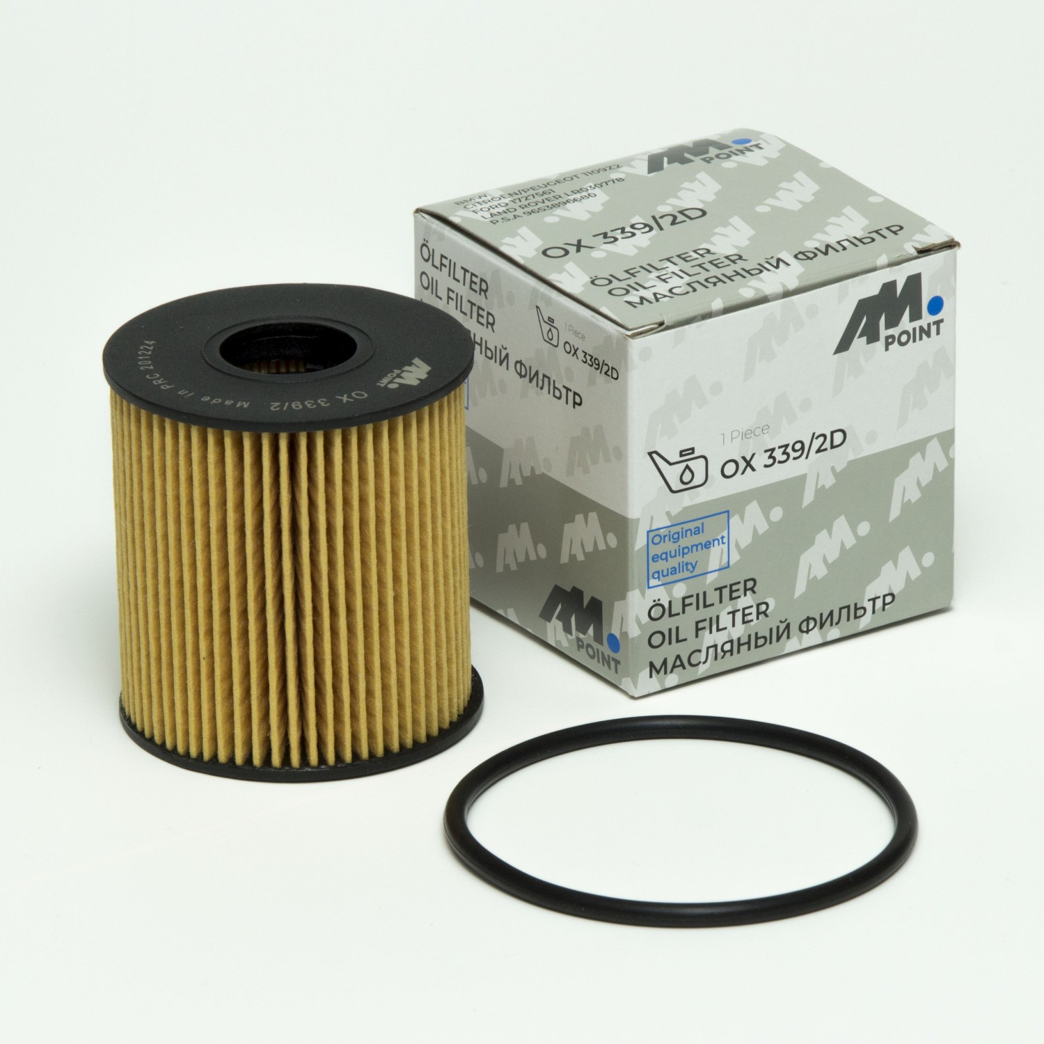 Фильтр масляный - AM POINT OX339/2D