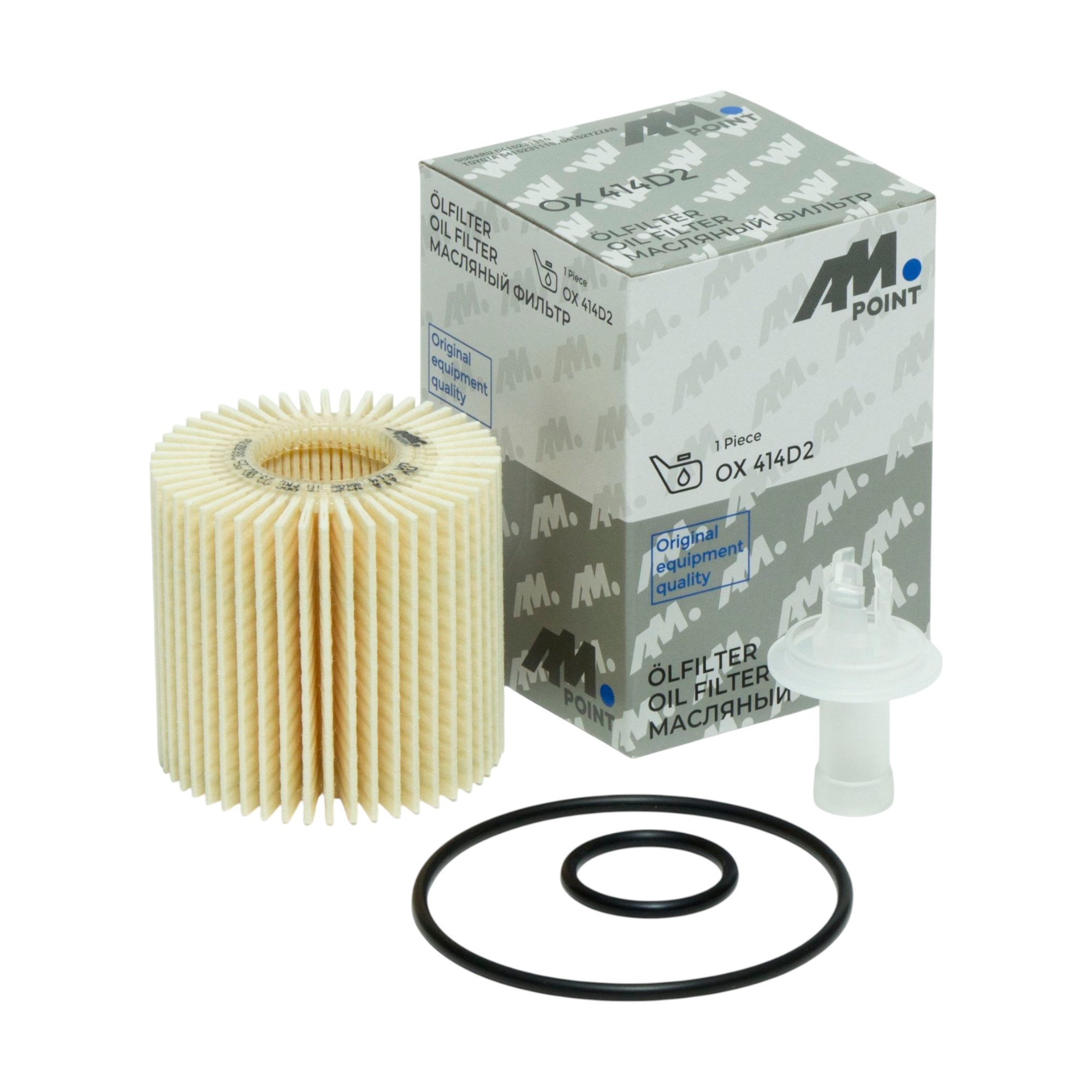 Фильтр масляный AM POINT OX414D2 545₽
