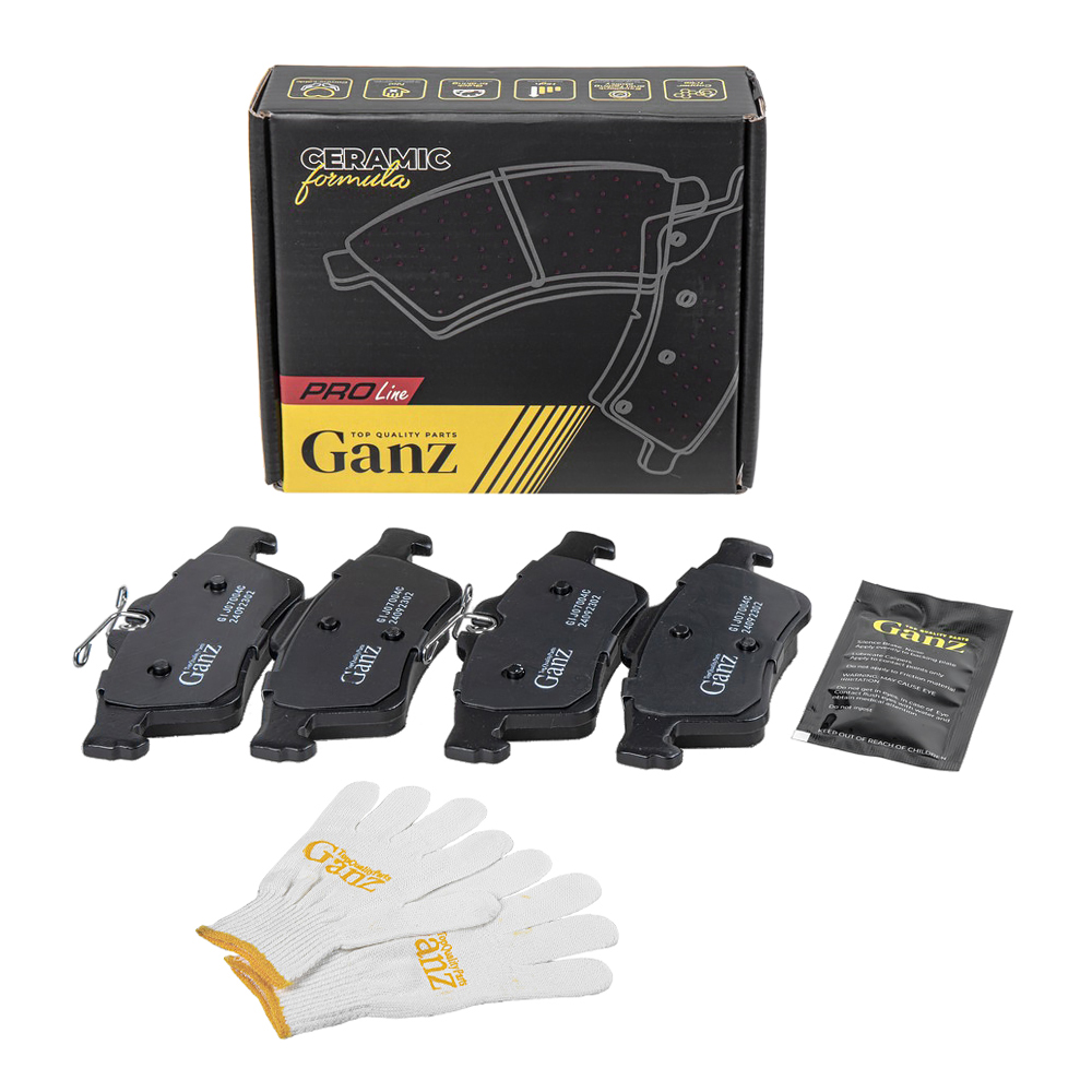 Колодки задние PRO-Line Ceramic - GANZ GIJ07004C