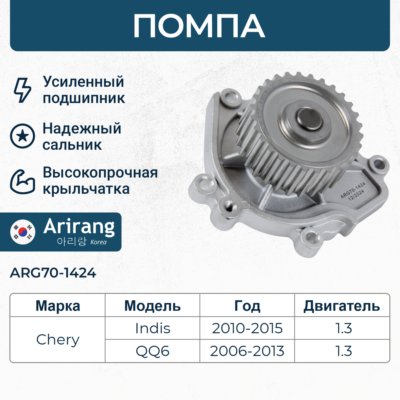 Насос водяной - Arirang ARG701424